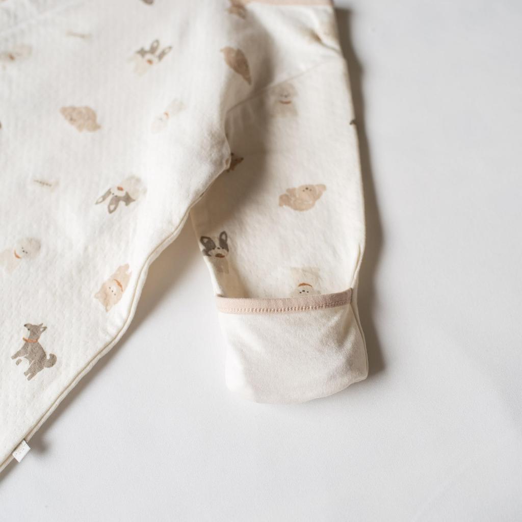 Mokumoff Romper Baby Pink 70 622-474197