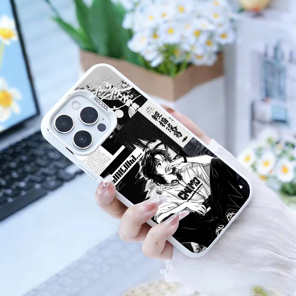 Anime Wallpaper  Phone Case For IPhone 16 17 15 14 12 13 Pro Max white Color Shockproof Cover