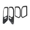 Carbon Fiber Style Inner Door Handle Decoration Cover Trim Replacement for Ford Bronco 2021 Up