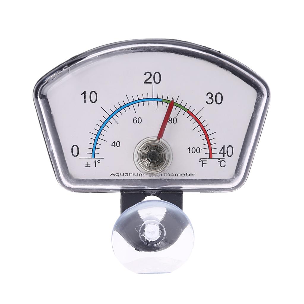 Aquarium Thermometer Digital Submersible Fish for Tank Thermometers with Suction Cup Easy To Read Waterproof No Wire
