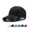 Summer Mesh Baseball Caps For Men Outdoor Sports Quick Drying Sunhat Unisex Solid Cycling Hats Women Print Sunscreen Cap New