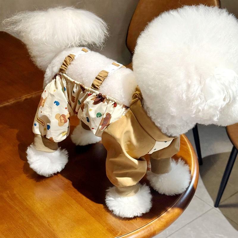 Dog Boots Small Dogs - Waterproof Paw Protectors Teddy Bichon Pomeranian Outdoor Walking