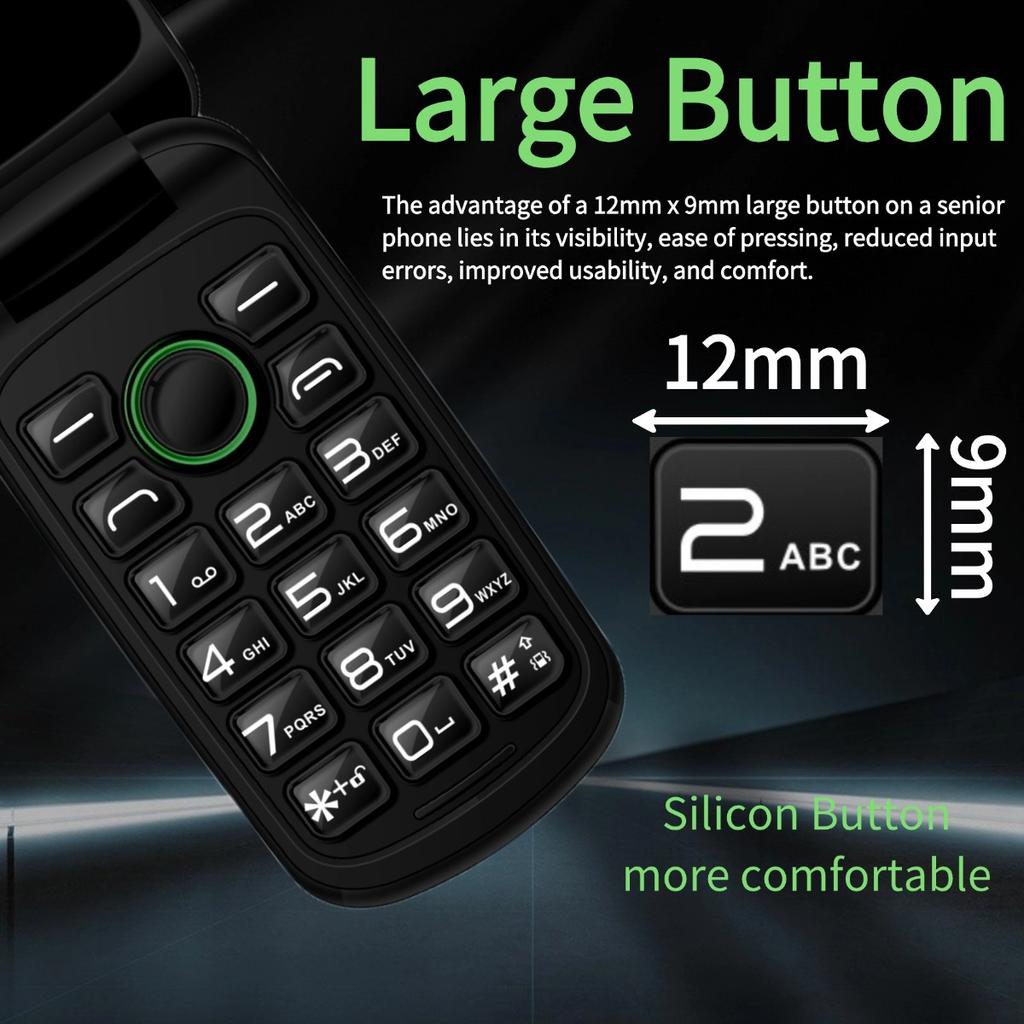 Mini Kleines Klapphandy Seniorenmaschine Klappbare Seniorenmaschine Ersatzmaschine Das Ältere Kleine Handy