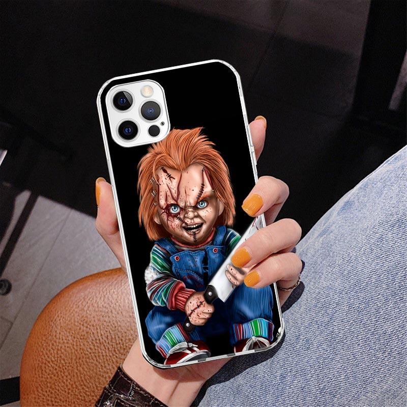 Chucky Child's Play Phone Case For iPhone 17 Air 16 Pro Max 16E 15 + 14 Plus 11 12 13 Mini 7 8 SE Gift Print Cover Fundas 17 Air