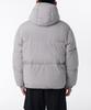 Musinsa Standard Daily Puffer Hooded Short Padded Jacket [Light Grey]