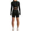 Nike Pro Sculpt Quick-Dry High-Waist Logo Sports Shorts Women shorts IM9962-011