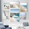 Ozean Poster Strand Meer Klippe Palme Plankenweg Leinwand Malerei Wandkunst Nordische Landschaft Riesenrad Druck Für Schlafzimmer Deko