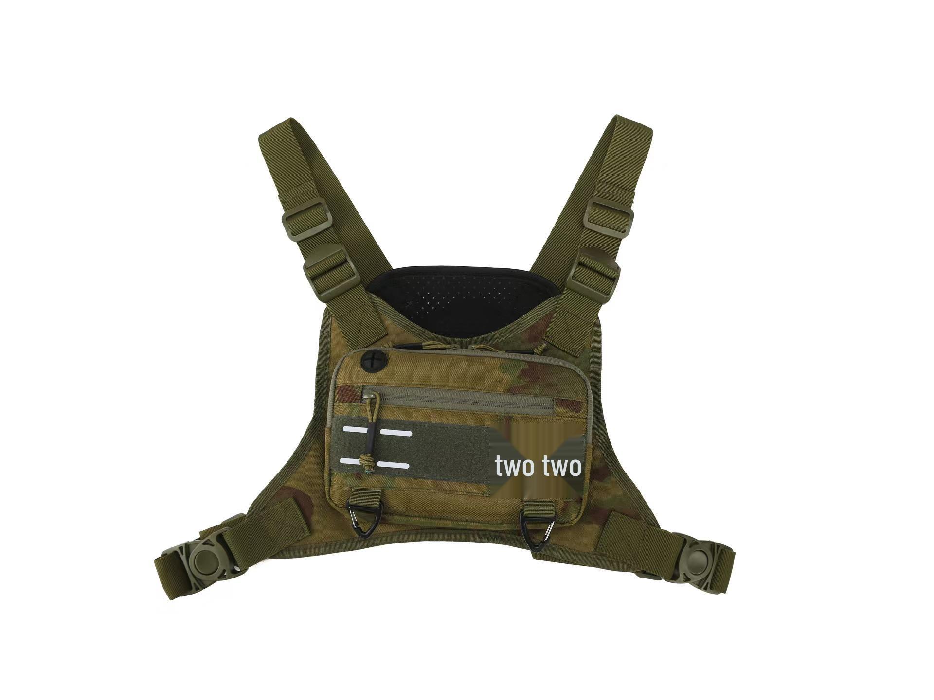 

Men s Outdoor Tactical Vest Bag - Multifunctional Chest Bag for Training, Running, and Fitness