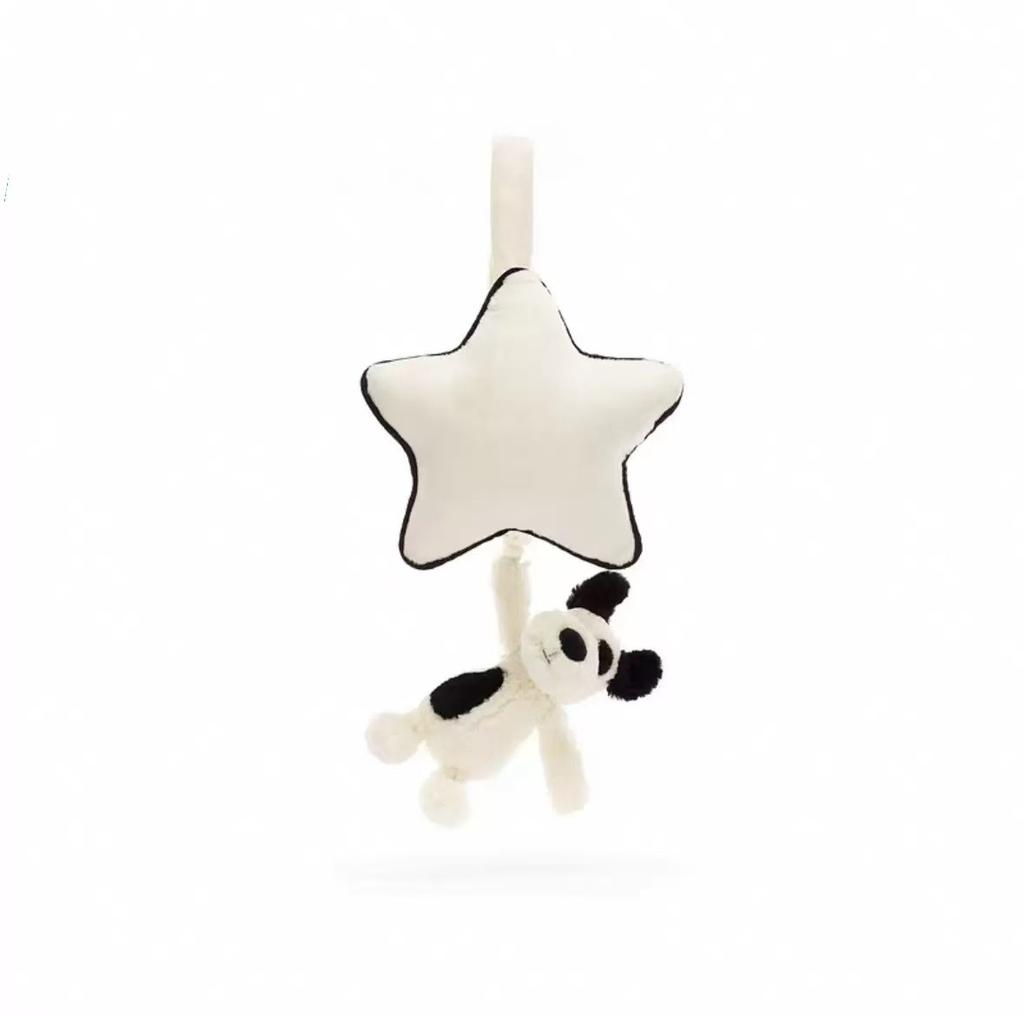 In Stock Cute Ring The Bell Five Pointed Star Shape Bear Rabbit Soft Doll Hanging Toys Bed Decorative Pendant Car Interior Gifts