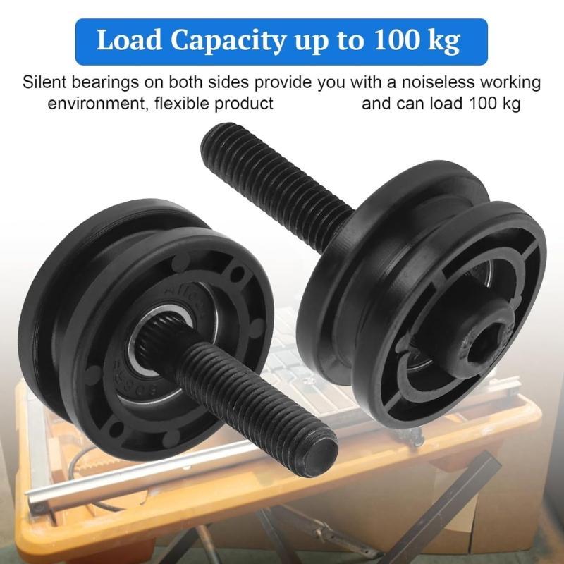 Pack Of 3 High Quality Replacement Roller Wheel For Tile Chainsaws With Quiet Bearings And Sturdy Construction