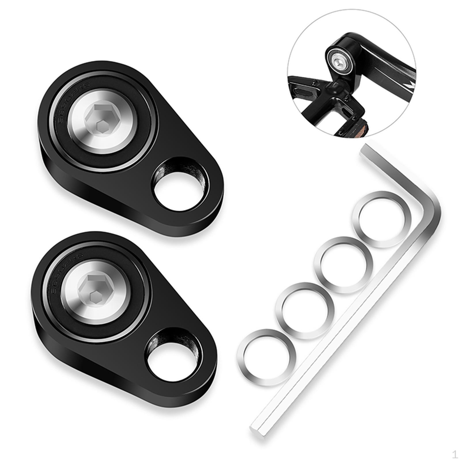 

Bike Pedal Adapter Aluminum Alloy Magic Stepper 9/16 inch Bearing Conversion for Bicycle