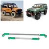 Aluminum Alloy 90mm RC Servo Linkage Steering Link Rod 7.5mm   Head Holder Tie Rod End Upgrade Kit for SCX10 III 1Celsius10 RC Crawler Car