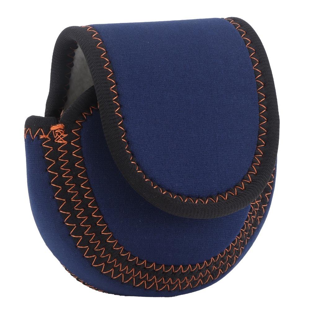 

Hook and Loop Fishing Reel Protective Case for Fishing Reels Size 3-8 Reel Protection темно-синий