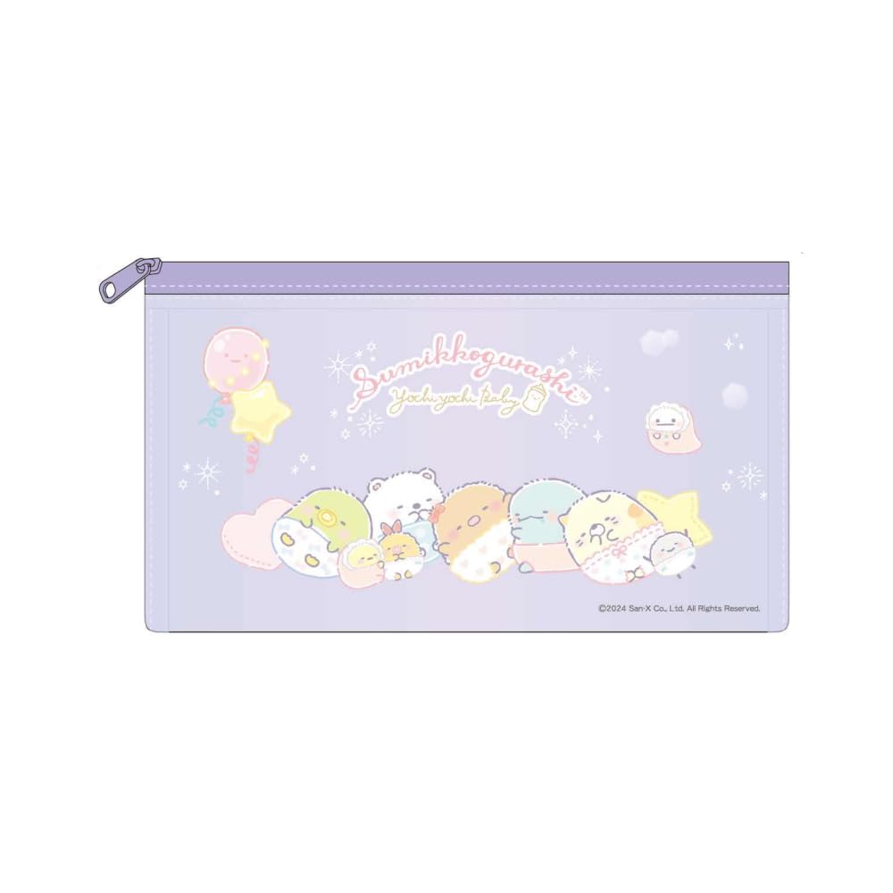 

K Company Sumikkogurashi Clear Flat Pouch SG-CLP