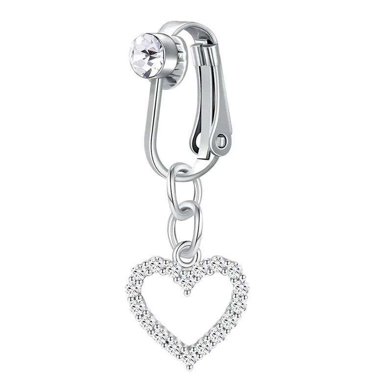 Stylish No-Clip Navel Ring and Stud Collection