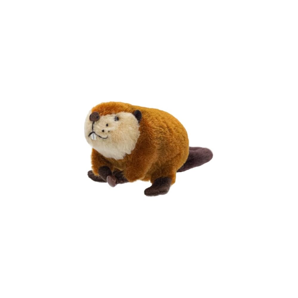 Yoshitoku Beaver Plush Toy 16cm Soft Cuddly Design Kids  Stuffed Animal