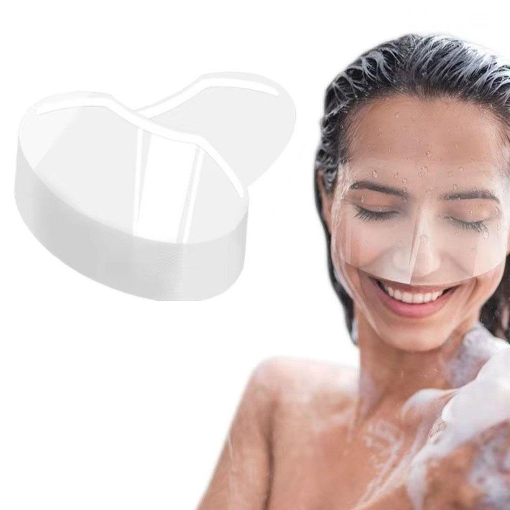 50pcs Transparent Barber Masks Plastic Hairspray Salon Tools New Disposable Face Shields  Haircut