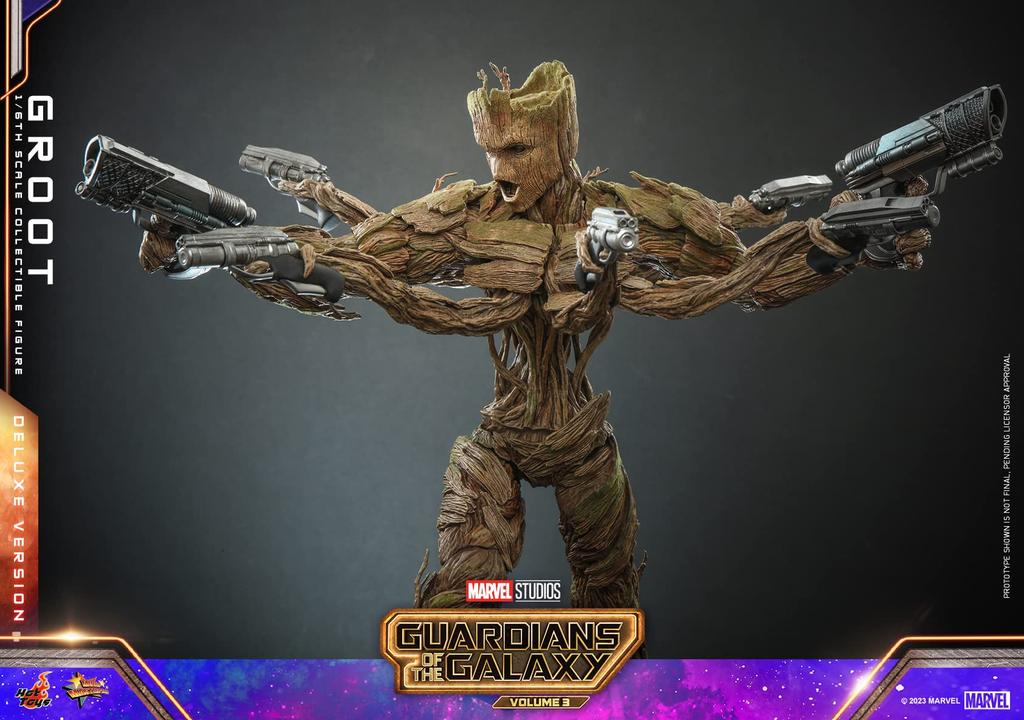 Film-Meisterwerk Guardians of the VOLUME 3 Groot Scale Figure Galaxy (Deluxe Edition) 1/6