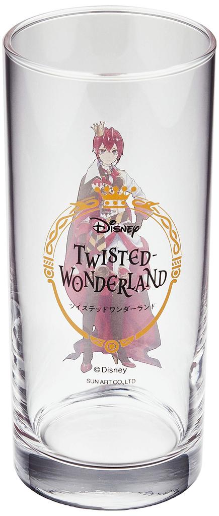 Disney Riddle Long Glass 390ml "Twisted Wonderland" SAN3427-1