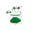 Easy to Wear Frog Costume Set | Whimsical Oversized Eyes, Lightweight Comfortable Fit, Headband