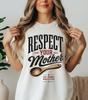 Respecte ta mère !Mignon Insolent SayingTee Minimaliste Tendance Bébé,TeeStyle Rétro Tee,Tee Graphique Rétro Y2K,Tendance Minimaliste Citation Attitude Drôle