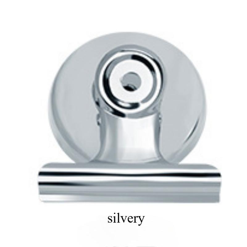 

10 шт. Новые круглые магнитные зажимы для заметок, металлические магнитные зажимы, магнитные зажимы для ежедневника, магнитные зажимы для холодильника, школьные и офисные принадлежности S серый