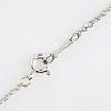 TIFFANY&Co. Open Heart Necklace Elsa Peretti Silver925 Heart 5.7g Women Used