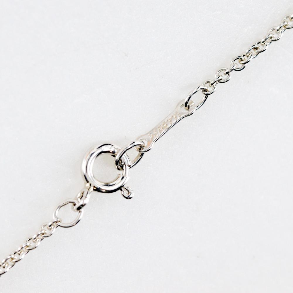 TIFFANY&Co. Open Heart Necklace Elsa Peretti Silver925 Heart 5.7g Women Used