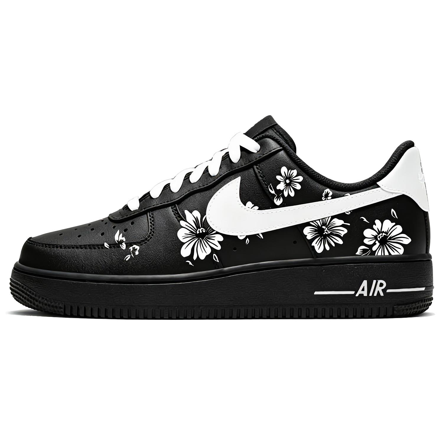 

Nike Air Force 1 Low top Skateboard Shoes Unisex Black White CW2288-001(Team396- ) 40