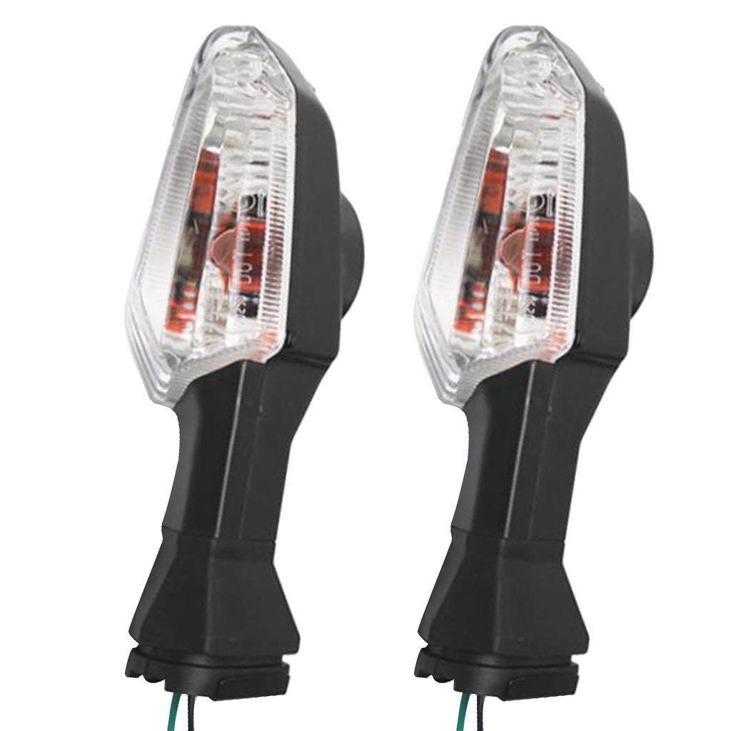 

Motorcycle LED Turn Signals Amber Rear Lighting Lightbar for Kawasaki 300 ER6N Z1000 ZX-6R Motorbike Use