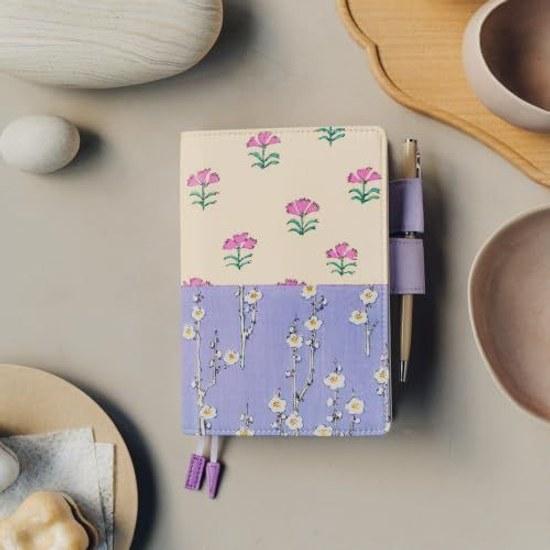 Hobonichi Techo Original (A6) Notebook Cover Geisodo Bijutsukai (Ume Ni Nadeshiko)