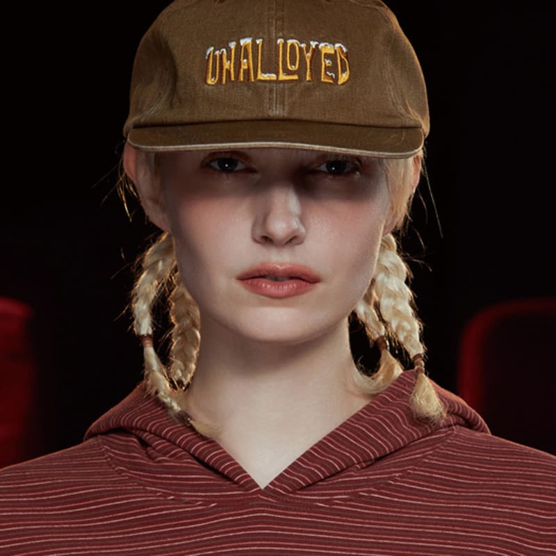 

UNALLOYED SNOW LOGO CAP / BROWN FREE