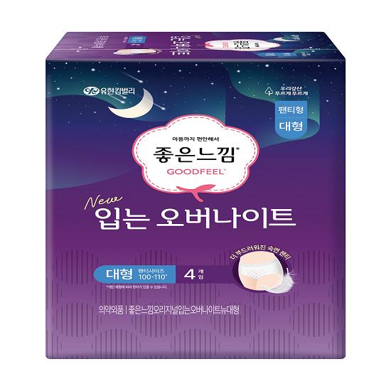 Good Feel Overnight Wear Medium/Large 4P (Choose 1)