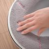 Toilet Seat Cover Soft Stretchable Non-Slip Washable Pad Round Elongated Square Toilet Seat Mat Wrinkle Resistant Toilet Seat
