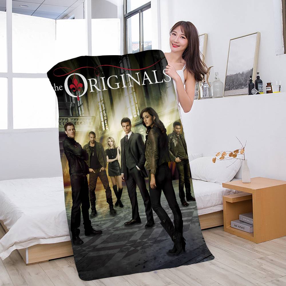 

The Originals Classic American TV Beach Towel Colorful Bath Towels for Girl Microfiber Quick Dry Sand Free Beach Yoga Spa W40*H60(CM)