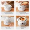 Electric Mini Ceramic Stew Pot with Timer - Auto Health Bird's Nest Steamer & Home Gift
