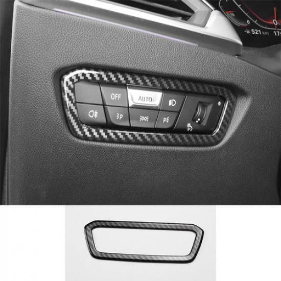 Panel Button Trim light Lamp Switch For BMW 3-Series G20 - Carbon Fiber