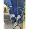 Used C5 Boro Haori Indigo Dyeing Tsutsugaki Patchwork Sashiko Noragi Old Cloth Remake