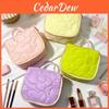 Cute Heart Pattern Travel Makeup Bag With Breathable Polyester For Women And Men