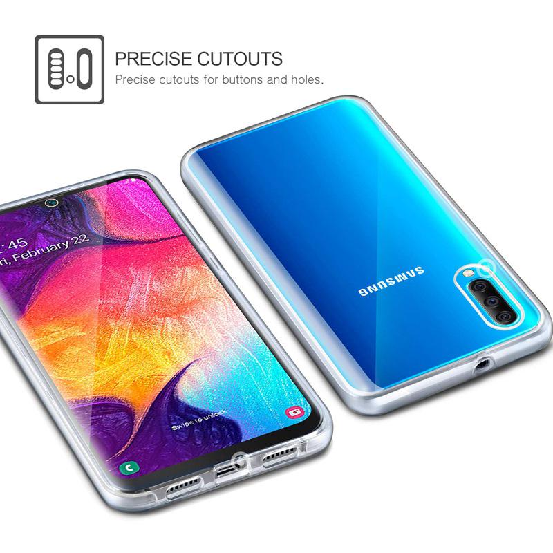Samsung A05, S24 Ultra, M52, A53 5G Silicone 360° Full-Coverage Front & Back Soft Case