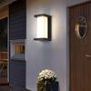 Led Light Motion Sensor Modern Outdoor Lighting AC85-265V Wall Mounted Lamp Garden Lights Background Outdoor Kitchen Staircase L