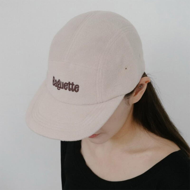 Women's Cursive Camp Cap Fall Color Hat