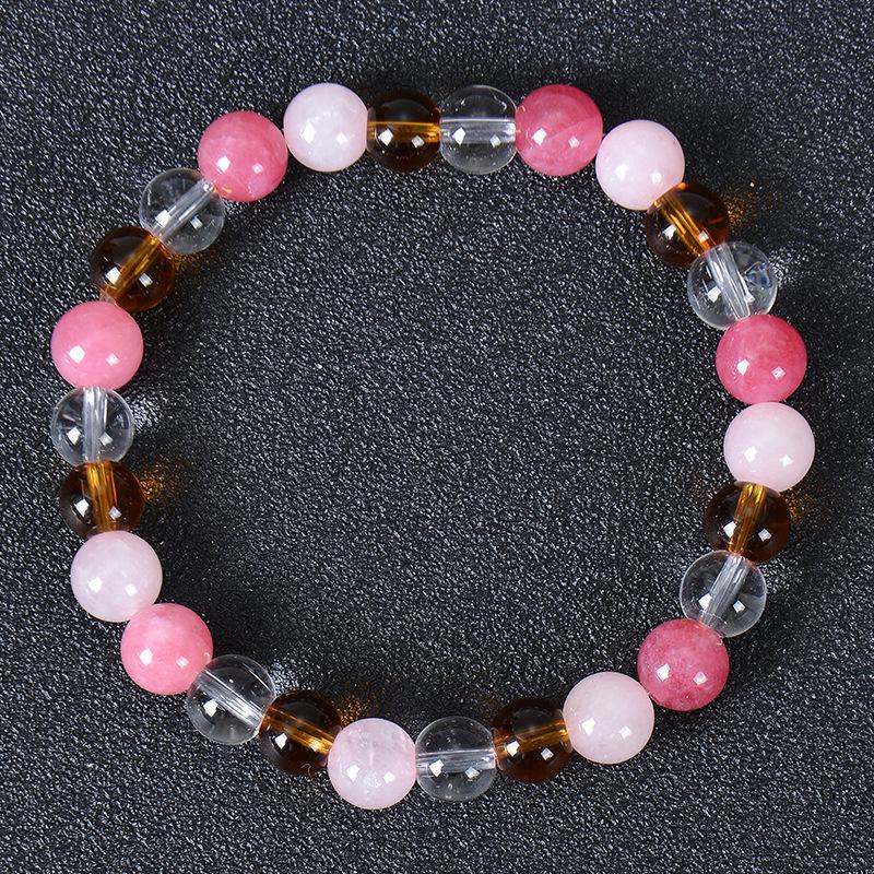 Natural Stone Bracelets Women Healing Amethyst Zircon 7 Chakra Beads Bangles Yoga Stone Gift for Couple Items  Gift