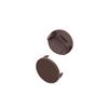 2Pcs Interior Door Panel Armrest Screw Cover Brown For Toyota Tacoma 2001-2004