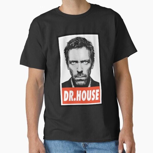 T-shirt Classica Dr House Made In Usaaus T-shirt S2xl