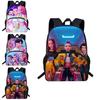Kpop Demon Hunters Backpack For Kids With Breathable Oxford Fabric And Shock Absorption For School Use