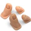 Flexible Realistic Toe Nail Practice Set With Detachable Design For Professional Manicure Training