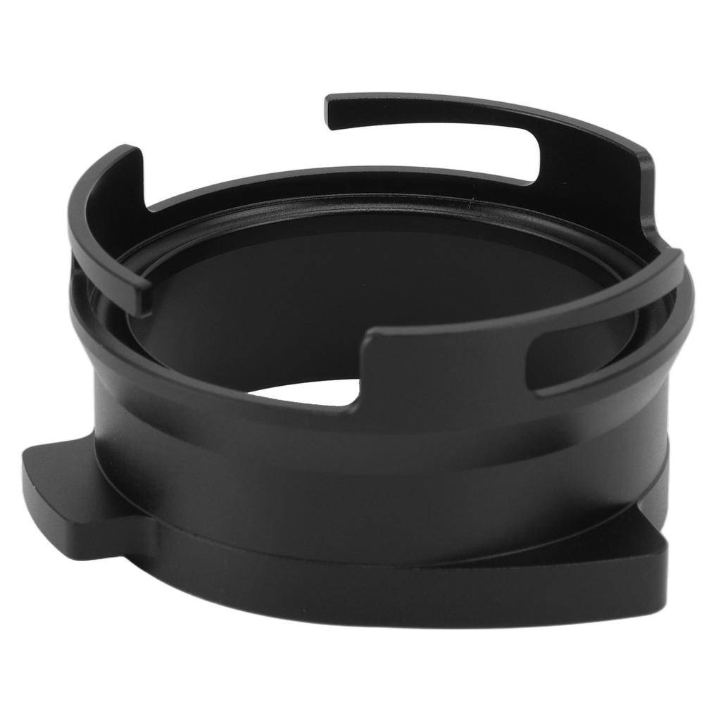 Imbuto di dosaggio per portafiltro caffè da 54 mm in lega di alluminio, imbuto di dosaggio girevole, accessori per macchine da caffè