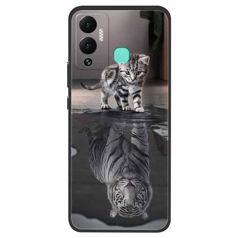 For Infinix Hot 12 Play NFC Case X6816D Shockproof Silicone Soft TPU Phone Cover for Infinix hot12 play NFC Case Bumper Funda
