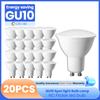 20PCS GU10 AC 220V Foco Bulb Lamps Spot Cool Lighting 120degree 38degree Replace 60W Halogen Lamp Suitable for Home Chandeliers